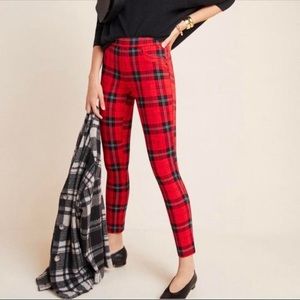 SANCTUARY by anthropology Grease Plaid Leggings